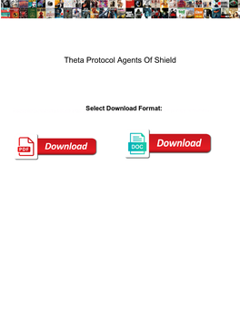Theta Protocol Agents of Shield