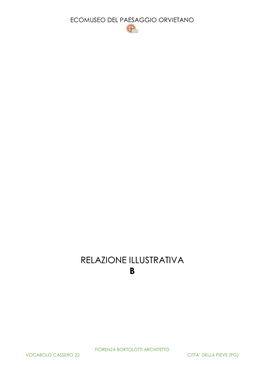 Relazione Illustrativa B