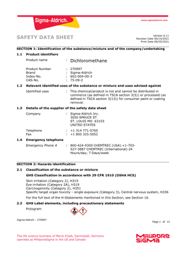 Dichloromethane