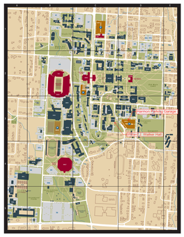 Campus Map LOCATION CODE NAME C3 JBHT Hunt Center for Academic Excellence (J.B