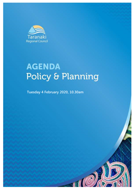 Policy & Planning Committee Agenda February 2020