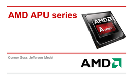 AMD APU Series