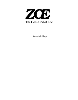 Download ZOE the God Kind of Life