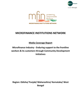 Microfinance Institutions Network