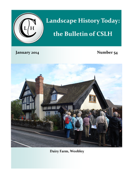 The Bulletin of CSLH