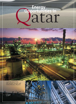 ENERGY OPPORTUNITIES in QATAR: an OVERVIEW Big Power in a Small Package