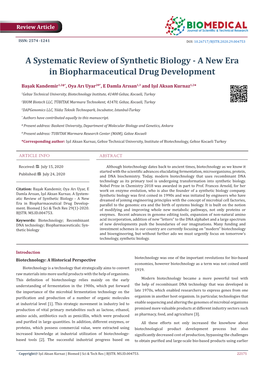 A New Era in Biopharmaceutical Drug Development