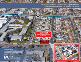 REDEVELOPMENT OPPORTUNITY | Multifamily 3569 Chesapeake Avenue, Los Angeles, CA 90016