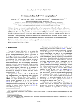 Neutron Drip Line of Z = 9–11 Isotopic Chains*