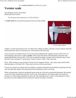 Vernier Scale - Wikipedia, the Free Encyclopedia