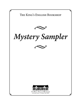 • Mystery Sampler •