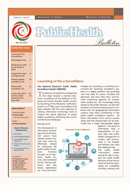 Public Health Bulletin #2