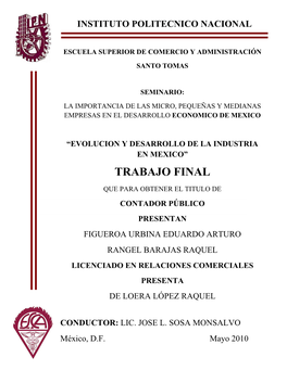 Trabajo Final