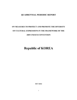 Republic of KOREA