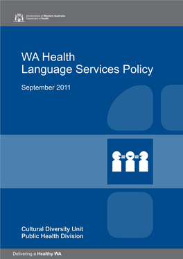 WA Health Language Services Policy