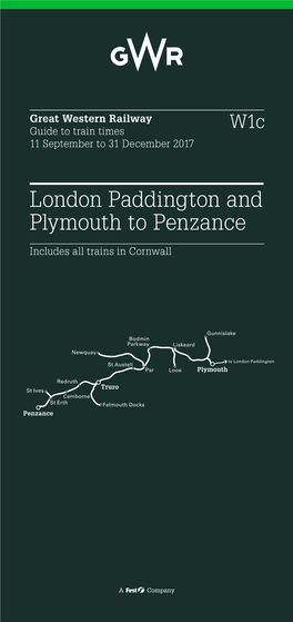 London Paddington and Plymouth to Penzance