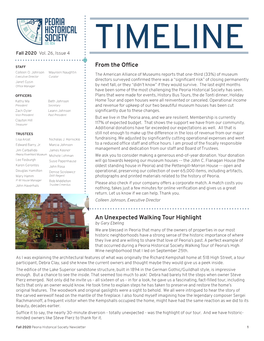 December 2020 Timeline Newsletter