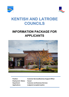 Kentish and Latrobe Councils