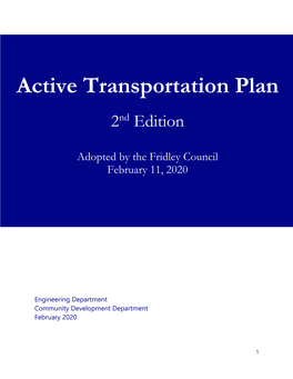 Active Transportation Plan