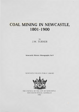 Coal Mining in Newcastle, 1801-1900