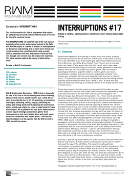 Interruptions