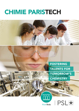 Chimie Paristech Corporate Brochure