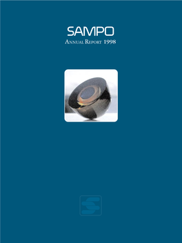 SAMPO ANNUAL REPORT 1998 2 SAMPO ANNUAL REPORT 1998 Posal