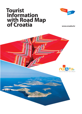 Tourist Information with Road Map of Croatia