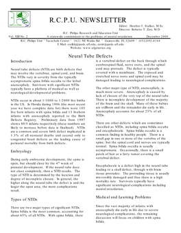 Neural Tube Defects