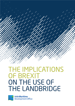 IMDO Landbridge Report 2018