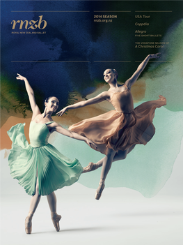 2014 SEASON Rnzb.Org.Nz USA Tour Coppélia Allegro a Christmas Carol