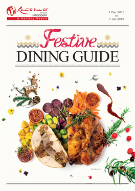 Resorts World Sentosa F&B Festive Brochure 2018