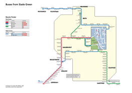 Buses from Slade Green