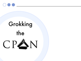 Grokking the CPAN