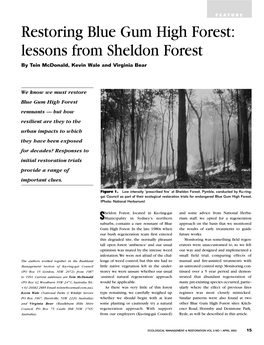 Sheldon Forest by Tein Mcdonald, Kevin Wale and Virginia Bear