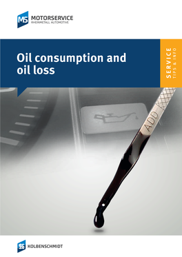 Engine Oil Consumption and Oil Loss