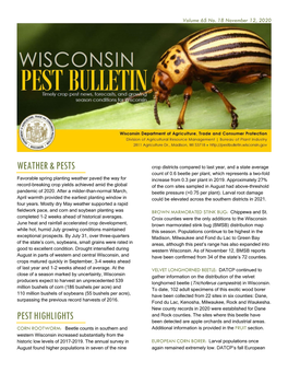 Ave. No. of Beetles Per Plant Table 1