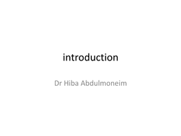 L-1, Introduction to Orthopedic