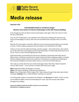 Media Release