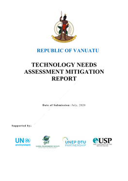 Republic of Vanuatu Technology Needs Assessment Mitigation Report