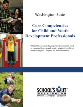 Core Competencies for Child and Youth Development Professionals