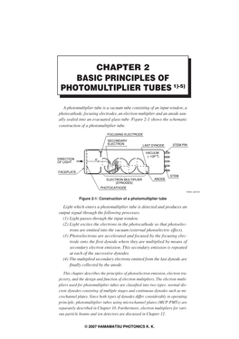 Photomultiplier Tubes 1)-5)
