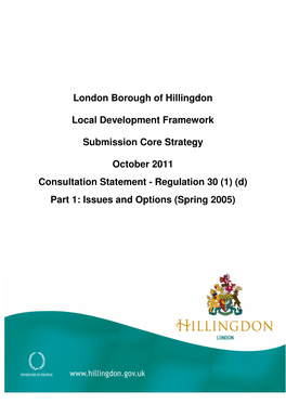 London Borough of Hillingdon Local Development