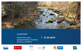 5 Impact Des Crues Exceptionnelles D Octobre 2018 Sur Le Papi 2 Aude