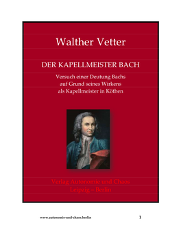 Walther Vetter