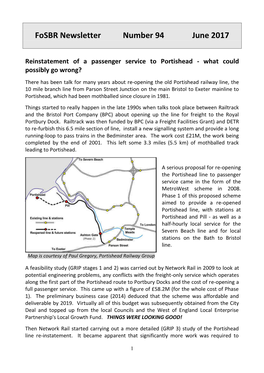 Fosbr Newsletter Number 94 June 2017