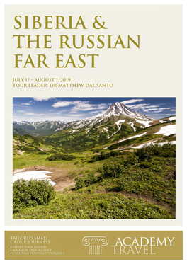 Siberia & the Russian Far East