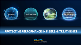 Anti-Viral “Protective Performance in Fibers & Treatments”