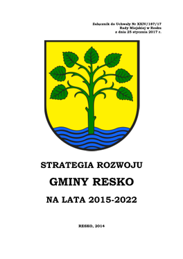 Strategia Rozwoju Gminy Resko Na Lata 2015-2022