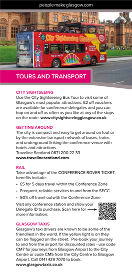 Tours and Transport